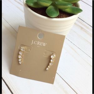 J.Crew cuff earrings